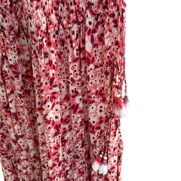 Poupette St. Barth Pink Sleeveless V-Neck jumpsuit Size XS - Picture 9 of 10